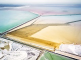 Снимки с вертолета: Соляные поля Австралии и Северной Америки