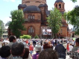 Более 10 тысяч нарвитян встречали Патриарха Кирилла 