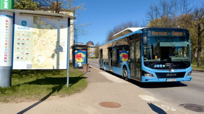 Нарва требует проверки автобусов после жалобы пассажира на жару в салоне