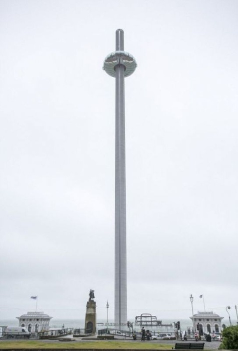 Британская обзорная башня напоминает орбитальный лифт