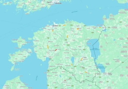 Названы самые ровные дороги, из них два участка шоссе Таллинн-Нарва