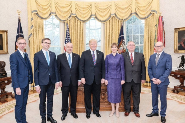 Президенты стран Балтии встретились с Дональдом Трампом 