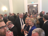 ФОТО: президент Кальюлайд прибыла в здание посольства Эстонии в Москве 