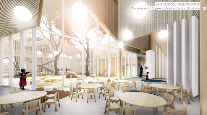 ФОТО: определен победитель архитектурного конкурса здания Эстонской гимназии в Нарве 