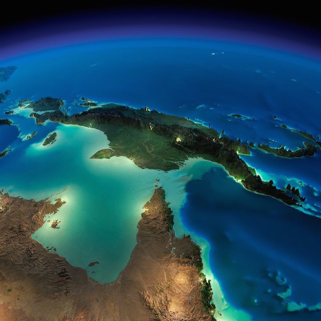 Ночные фото Земли, сделанные из космоса