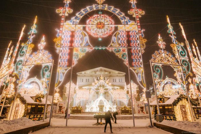 Москва в канун Нового года