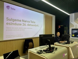 Одним представительством в Нарве становится меньшe: Telia не хватило нагрузки