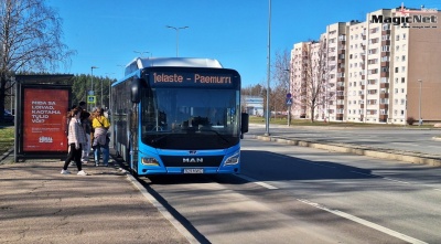 В Нарве с 15 апреля меняется расписание городских автобусов