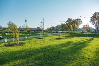 Строительство в Нарве парка к столетию Эстонской Республики продолжится в 2019 году