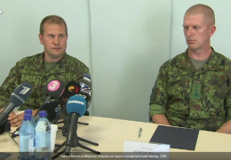 ВВС Эстонии: место взрыва выпущенной по ошибке боевой ракеты "воздух-воздух" установлено 