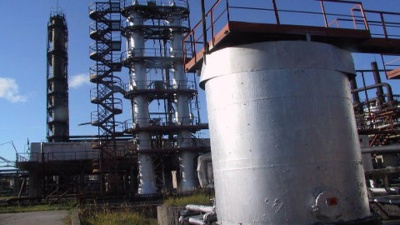 На химическом предприятии в Кохтла-Ярве горел резервуар с растворителем 