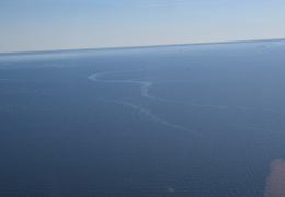 В Нарвском заливе возле Тойла растекается топливное масло 
