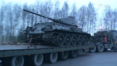 Эстонский военный музей получил в подарок от Польши танк Т-34 