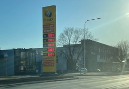 На эстонских заправках цена на газ побила рекорд