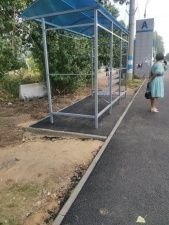  Вот каким образом установили автобусную остановку в Ульяновске 