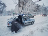 Сильнейший снегопад в Ростове