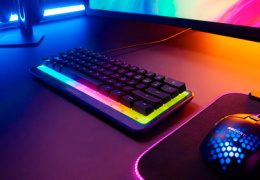 Roccat представила компактную игровую мембранную клавиатуру Magma Mini с защитой от воды