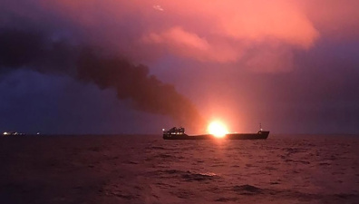 Опознаны 10 погибших моряков с горящих в Черном море танкеров