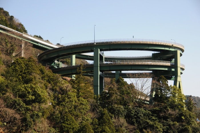  Кавацу-Нанадару – мост-петля в Японии