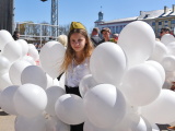 В Нарве на праздничный митинг собралось около 3000 горожан 