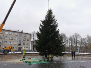 Рождество и Новый год в Нарве: две праздничные ёлки и два салюта