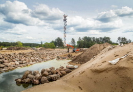 Попытаются найти останки погибших 54 года назад рыбаков и достроят мол Нарва-Йыэсуу к осени следующего года