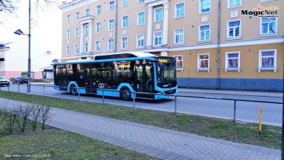 С 15 апреля общественный транспорт Нарвы начнет ходить по летнему графику