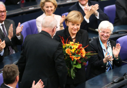 Ангела Меркель в третий раз избрана канцлером Германии