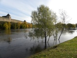 из-за обильных дождей в Нарве затопило Липовку 