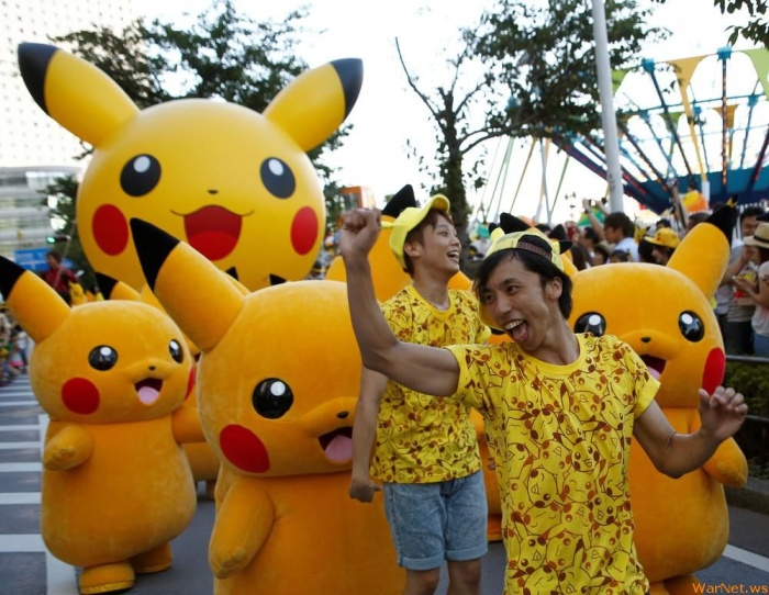 Парад покемонов в Японии 