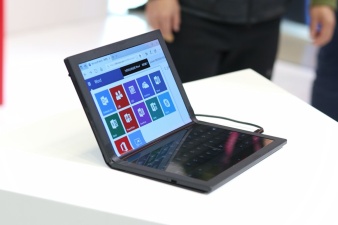 Новые подробности про первый ноутбук с складным дисплеем