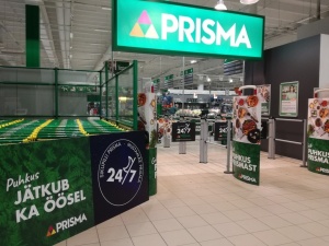 Гипермаркет Prisma в Мустамяэ перешел на круглосуточный режим работы 