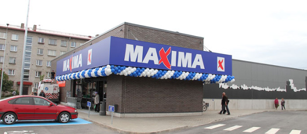 Видео. В Нарве открылся новый магазин Maxima