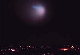 "НЛО над Лос-Анджелесом" оказался баллистической ракетой