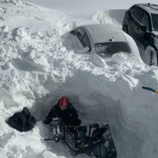  В Канаде выпало рекордное количество снега 