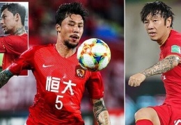  Китайским футболистам запретили татуировки