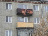 Странный балкон в Шадринске