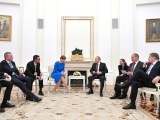 В Кремле завершилась встреча Керсти Кальюлайд и Владимира Путина