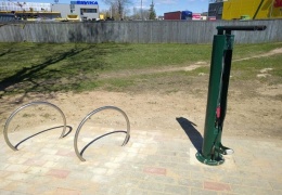 Станция техобслуживания для велосипедов