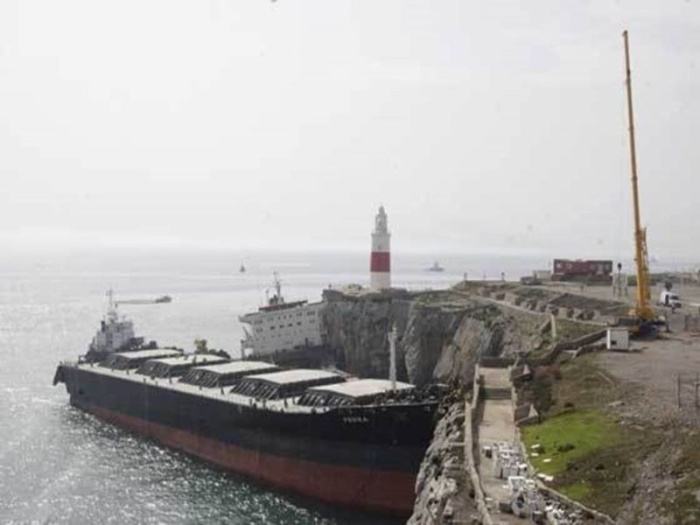 Эпическое крушение балкера MV Fedra на мысе Европа