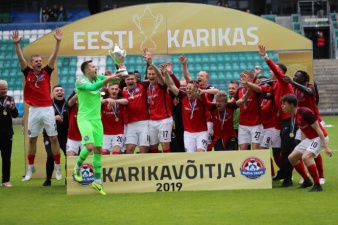 Нарвский Транс — обладатель Кубка Эстонии по футболу 2019