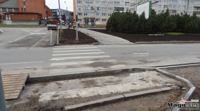 Власти Нарвы объяснили жителям, зачем обновляют пешеходные переходы 