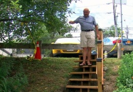Канадский пенсионер построил ступеньки, на которые власти хотели потратить 150 000 долларов