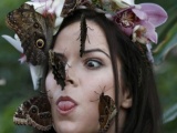 Фотосессия с бабочками