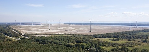 Концерн Eesti Energia открыл парк ветрогенераторов на бывшем золоотвале 