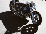 Kiyo’s Garage Galaxy — трехдвигательный мотоцикл для рекордов скорости
