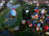 Международный фестиваль воздушных шаров в Мексике