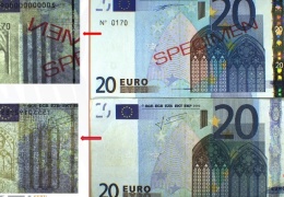 В прошлом году в Эстонии обнаружила в два раза больше поддельных евро, чем раньше