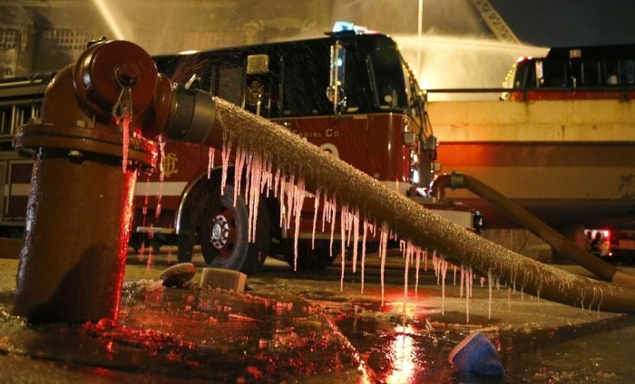 Чикагское ледяное пожарище