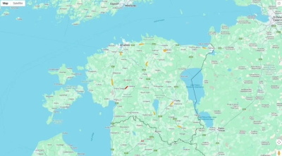 Названы самые ровные дороги, из них два участка шоссе Таллинн-Нарва